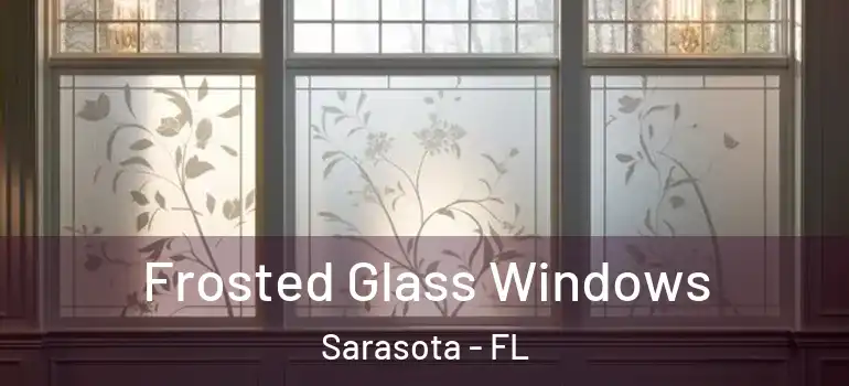  Frosted Glass Windows Sarasota - FL