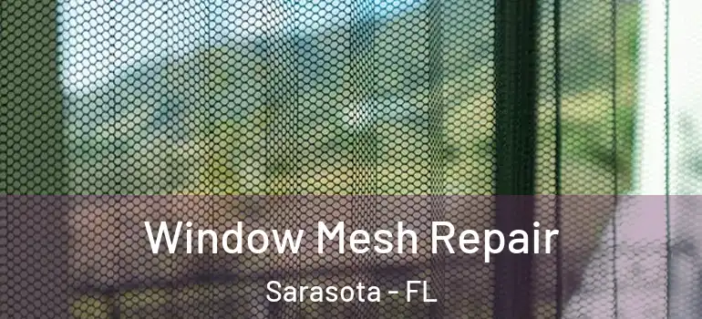  Window Mesh Repair Sarasota - FL